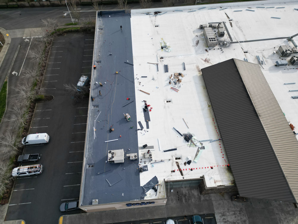 flat roofing repair